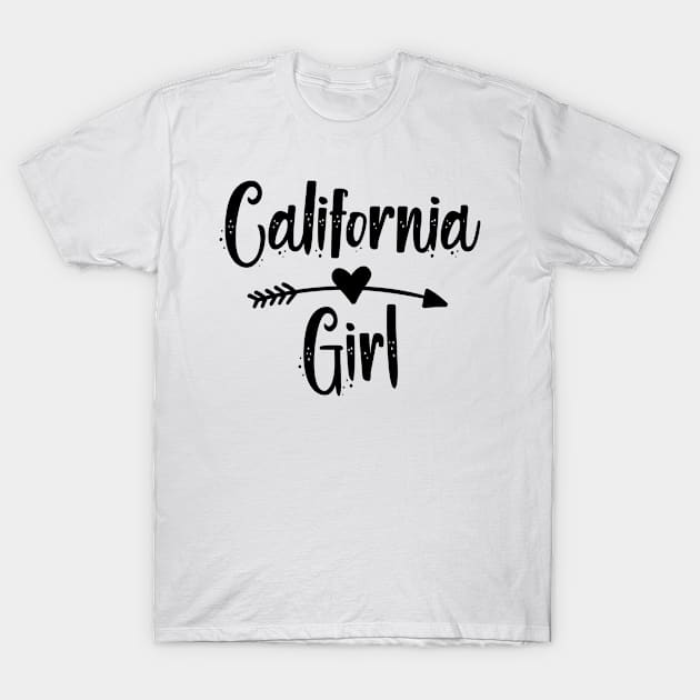 California girl is the prettiest !! T-Shirt by bennani store